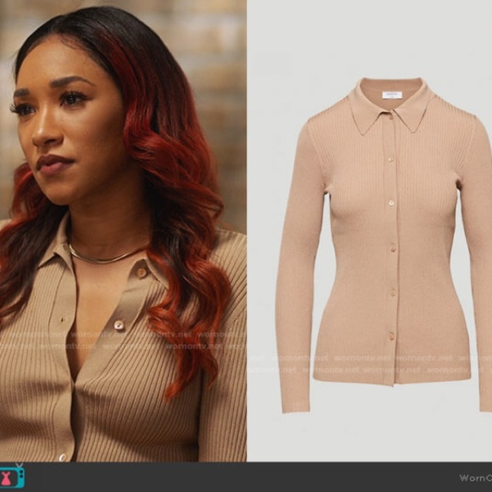 Aritzia Finley Sweater - S - Classic Tan